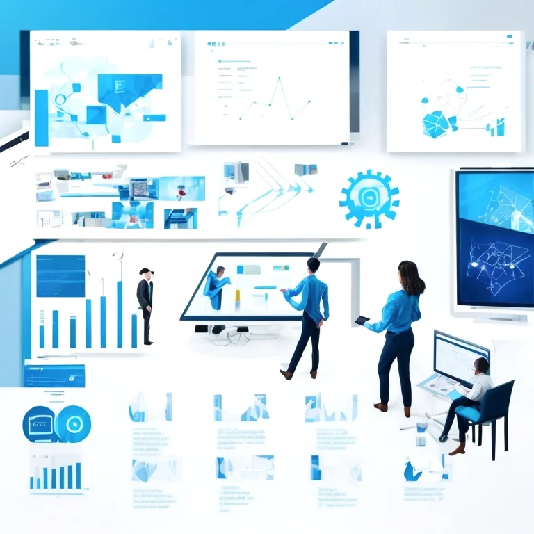 Automated enterprise process visualization